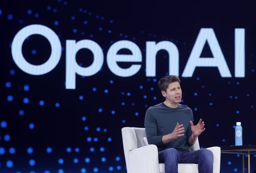 Open AI CEO Sam Altman speaks during Snowflake Summit 2025 at Moscone Center on June 2, 2025 in San Francisco, California. Justin Sullivan/Getty Images